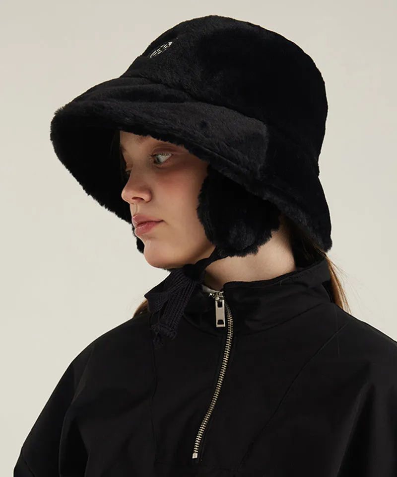 MACKY Golf: Mink Tender Bucket Hat - Black