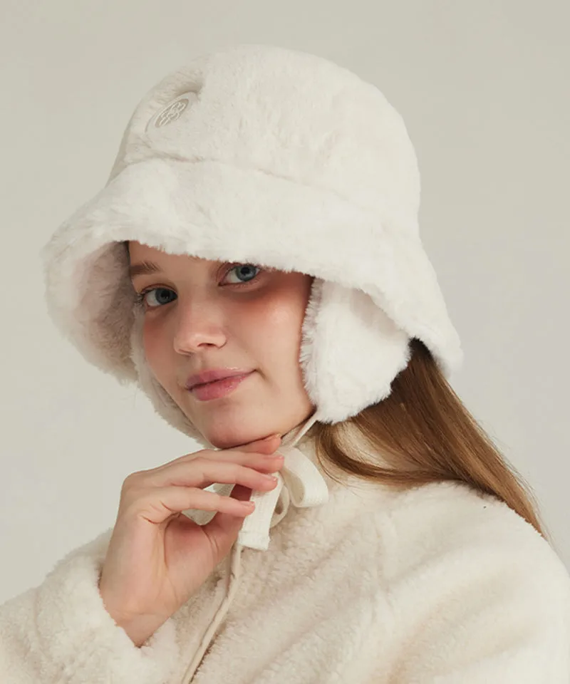 MACKY Golf: Mink Tender Bucket Hat - Ivory