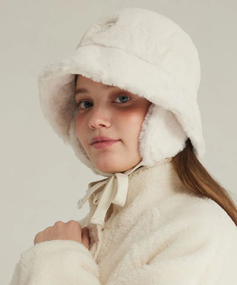 MACKY Golf: Mink Tender Bucket Hat - Ivory