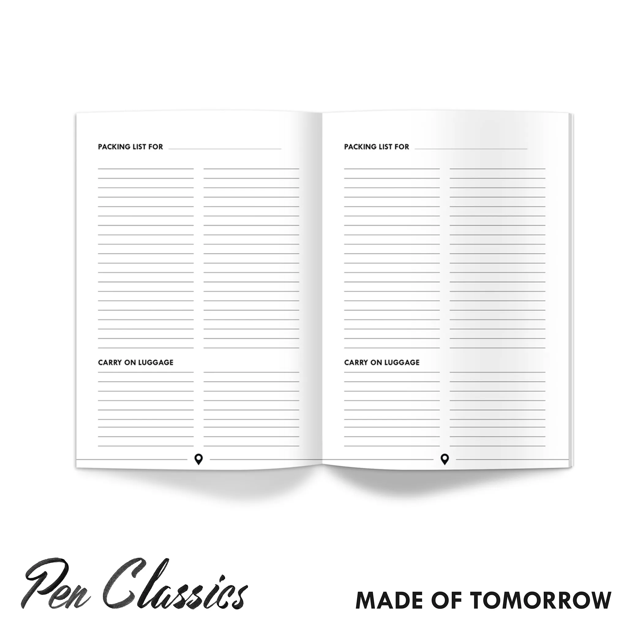 Made of Tomorrow Navigator Travel Diary // Forest