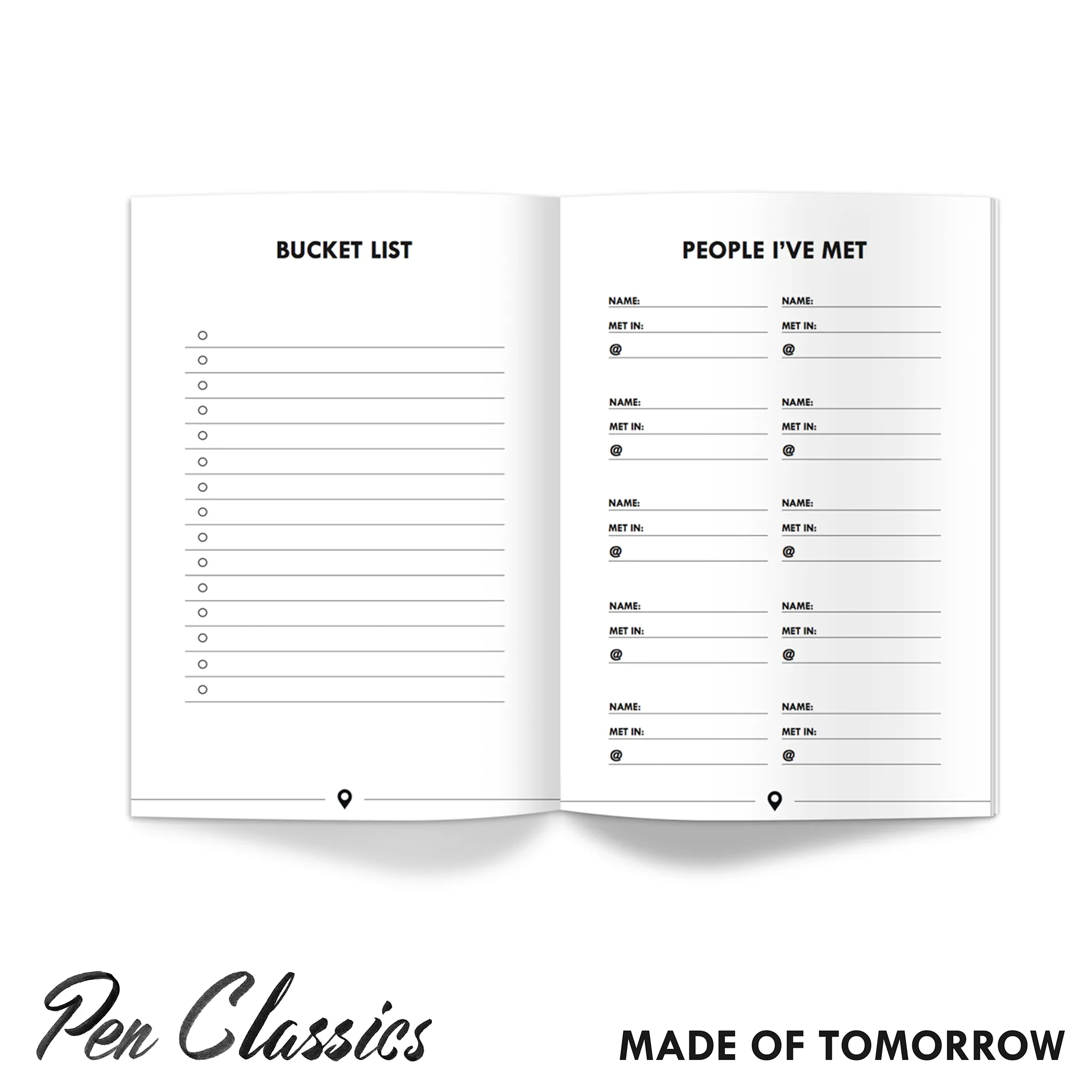 Made of Tomorrow Navigator Travel Diary // Forest