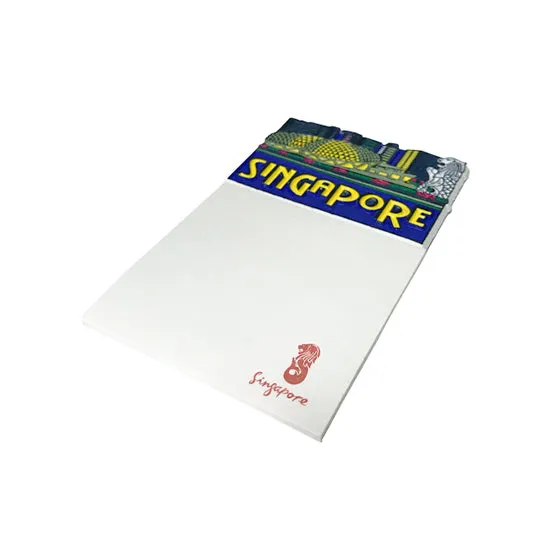 Magnetic Memo Pad - Merlion/Esplanade