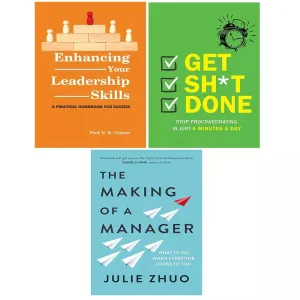Making of a Manager, Enhancing Your Leadership Skills, Get Sh*t Done 3 Books Set