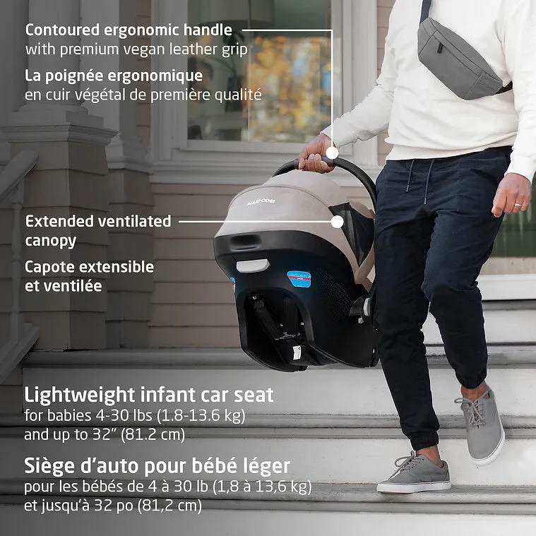 Maxi-Cosi Zelia Luxe 5-in-1 Modular Travel System - New Hope Black