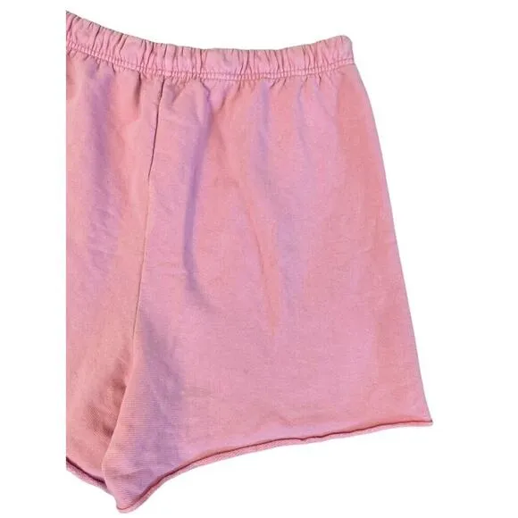 MAYFAIR Your Emotions Are Valid Emotional Soft Pink Sweat Lounge Shorts Size XXL