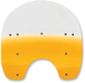 Memphis Shades MEP6185 Replacement Plastic for HD Quick-Release Compact Windshield - 15in. - Gradient Yellow