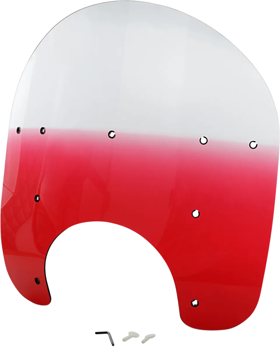 Memphis Shades MEP6185 Replacement Plastic for HD Quick-Release Compact Windshield - 15in. - Gradient Yellow
