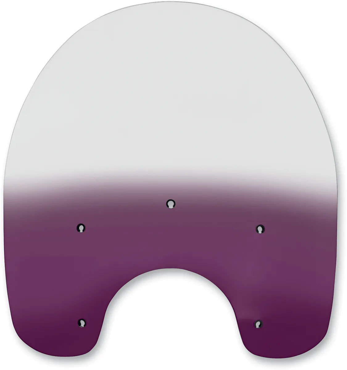 Memphis Shades MEP6185 Replacement Plastic for HD Quick-Release Compact Windshield - 15in. - Gradient Yellow