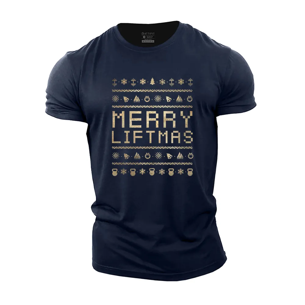 Merry Liftmas Cotton T-Shirt