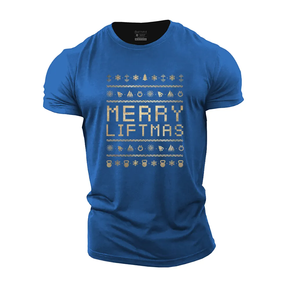 Merry Liftmas Cotton T-Shirt