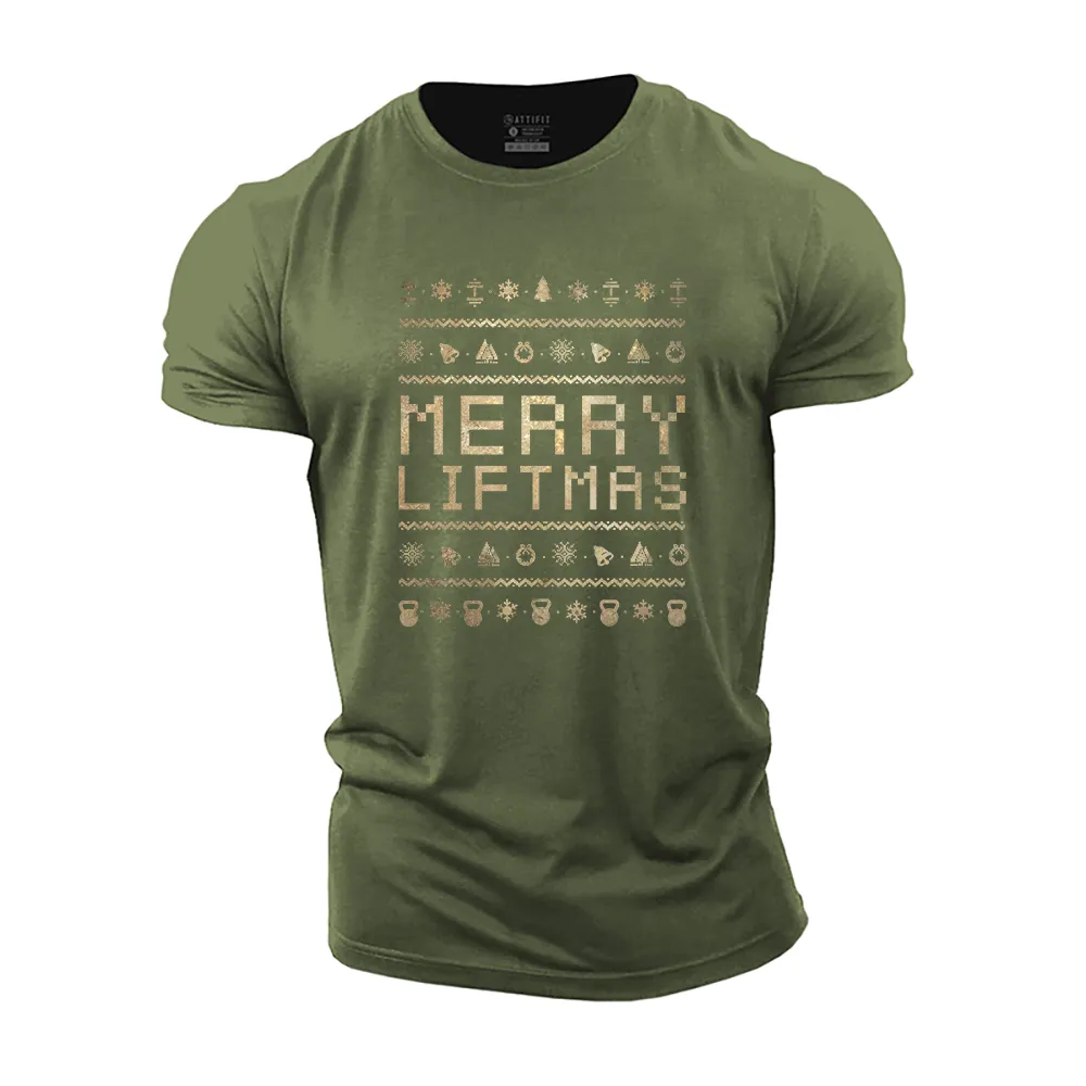 Merry Liftmas Cotton T-Shirt