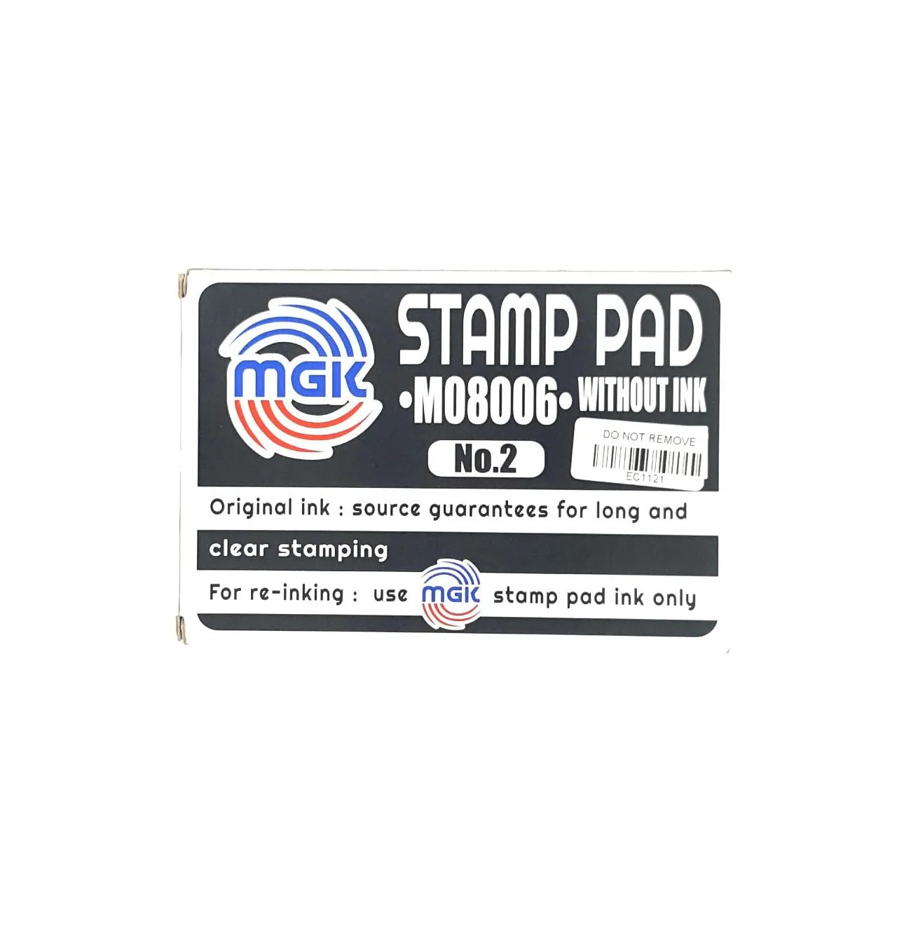 MGK Stamp Pad without Ink
