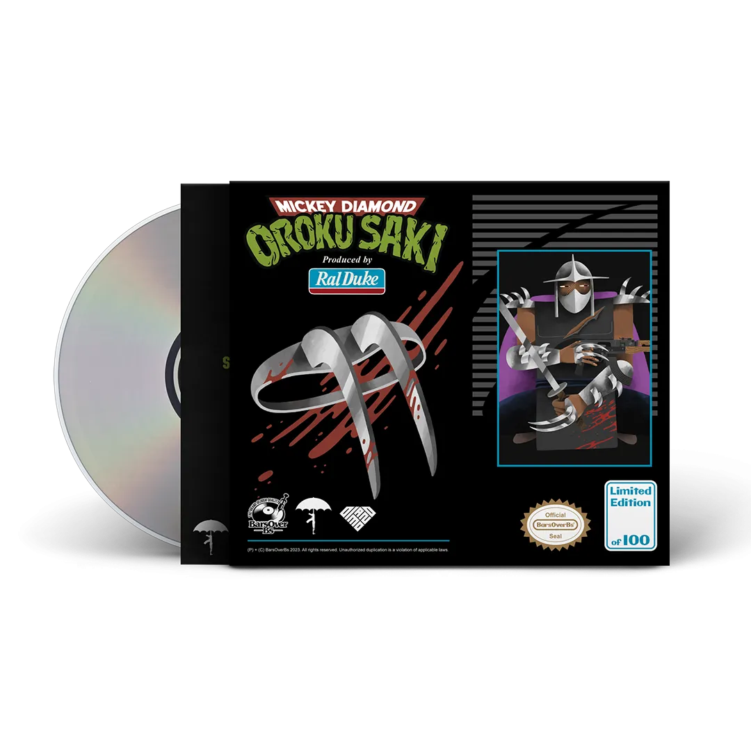 Mickey Diamond x Ral Duke - Oroku Saki CD's