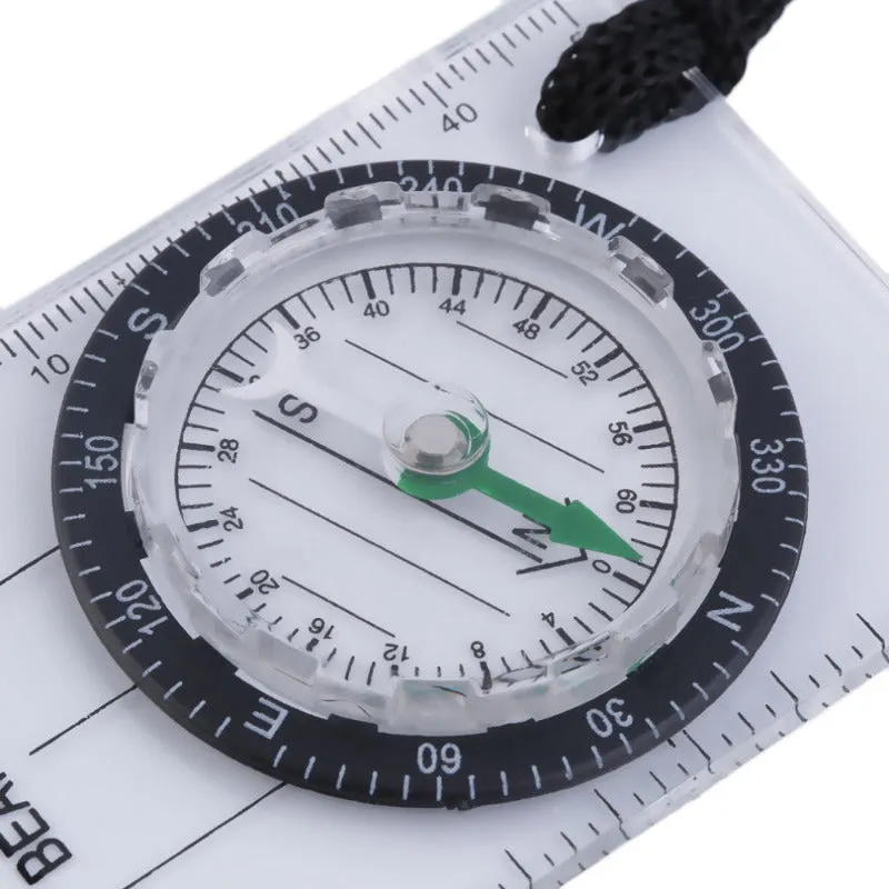 Military Type Compact Survival Compass