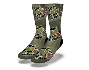 Mine Your Business Tiled Socks
