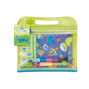 Mini Traveller Coloring   Activity Kit - Dinosaurs in Space