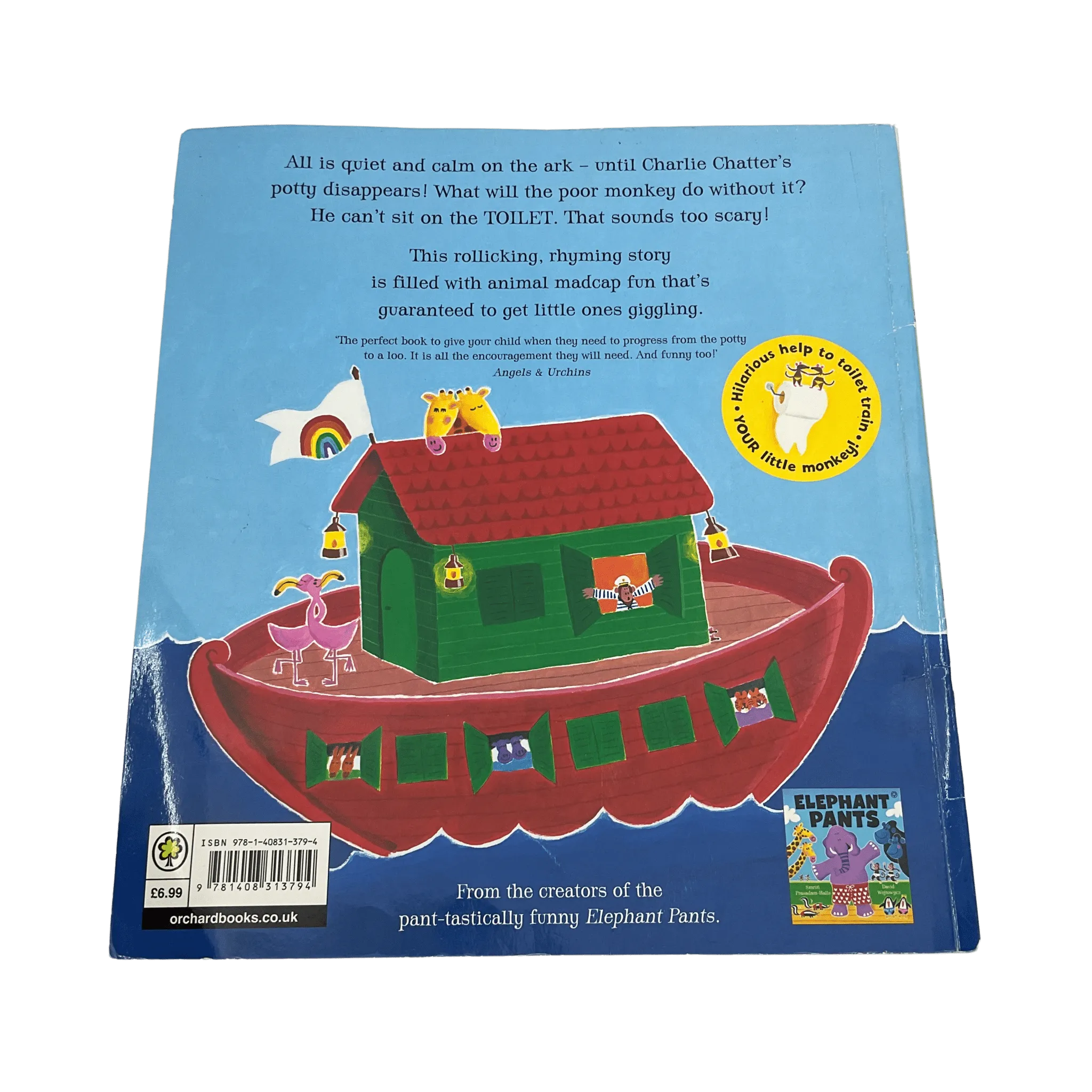 Monkey Business -Toilet Training Book - Paperback