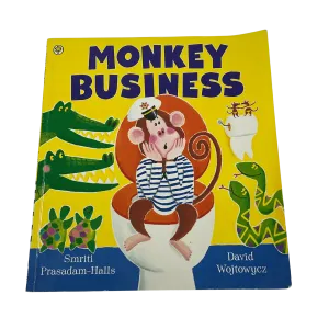 Monkey Business -Toilet Training Book - Paperback
