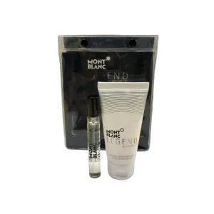 MontBlanc Legend 7.5 ml light perfume Spray   50 ml After-Shave Balm (Travel Kit)