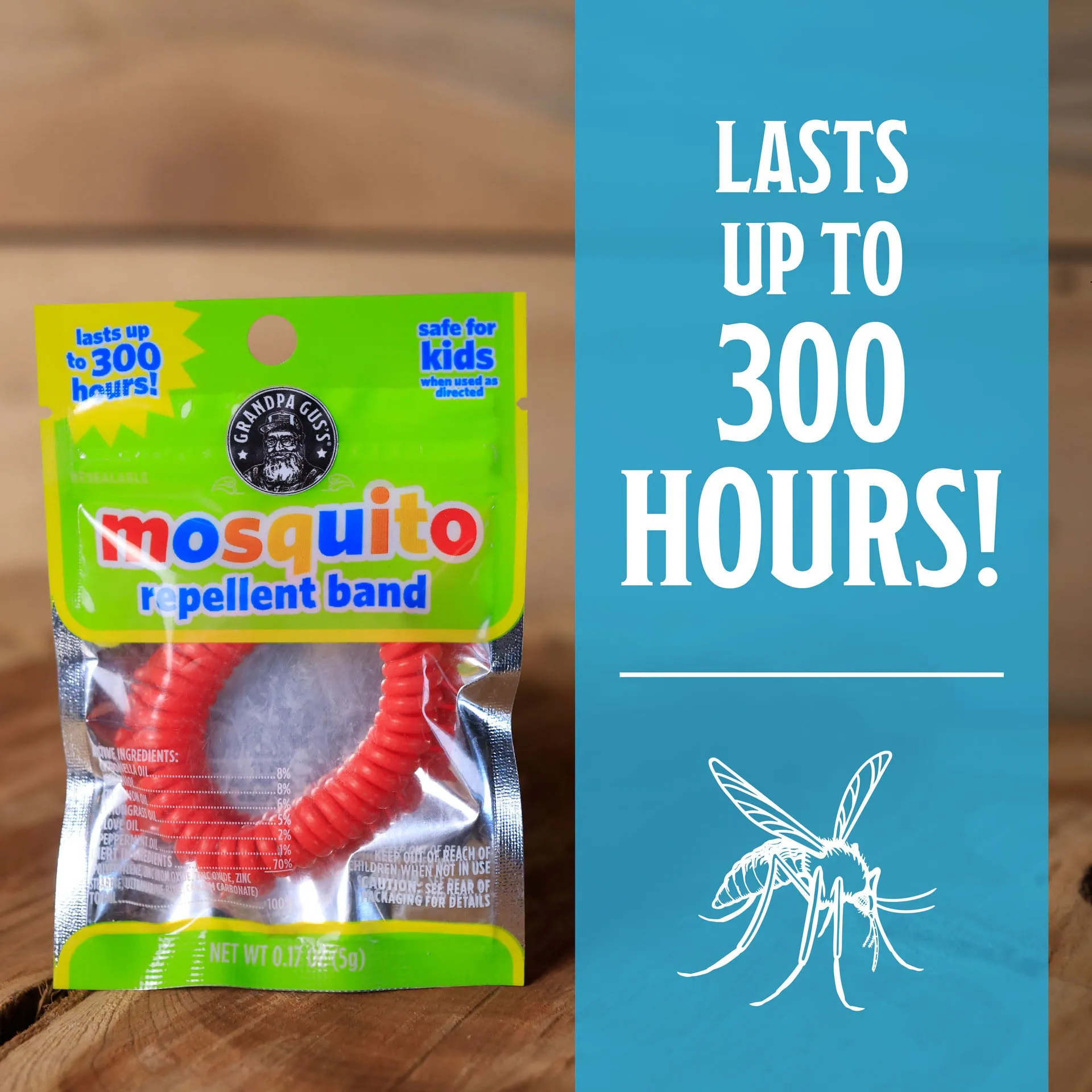 Mosquito Bands (Assorted - 12 Pack)
