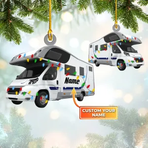 Motorhome Class C - Custom Shaped Ornament 97 -  MITRU