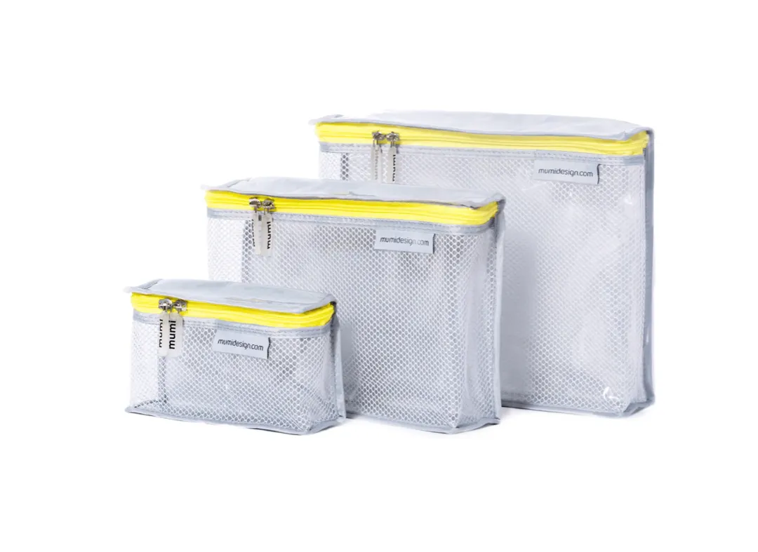 Mumi Toiletry Cubes (pack of 3)