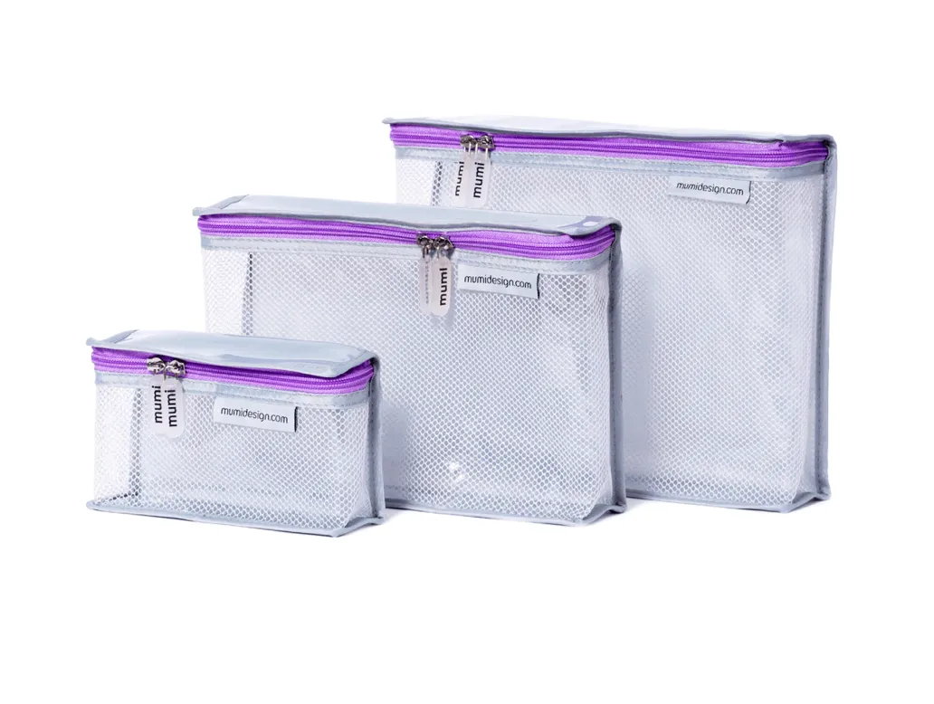 Mumi Toiletry Cubes (pack of 3)