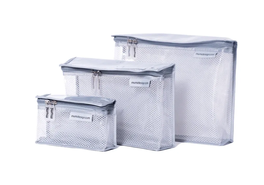 Mumi Toiletry Cubes (pack of 3)