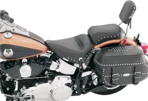 Mustang 76174 Studded Solo Seat - Chrome Studs
