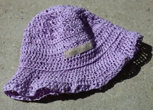 Mya Raffia Crochet Bucket Hat
