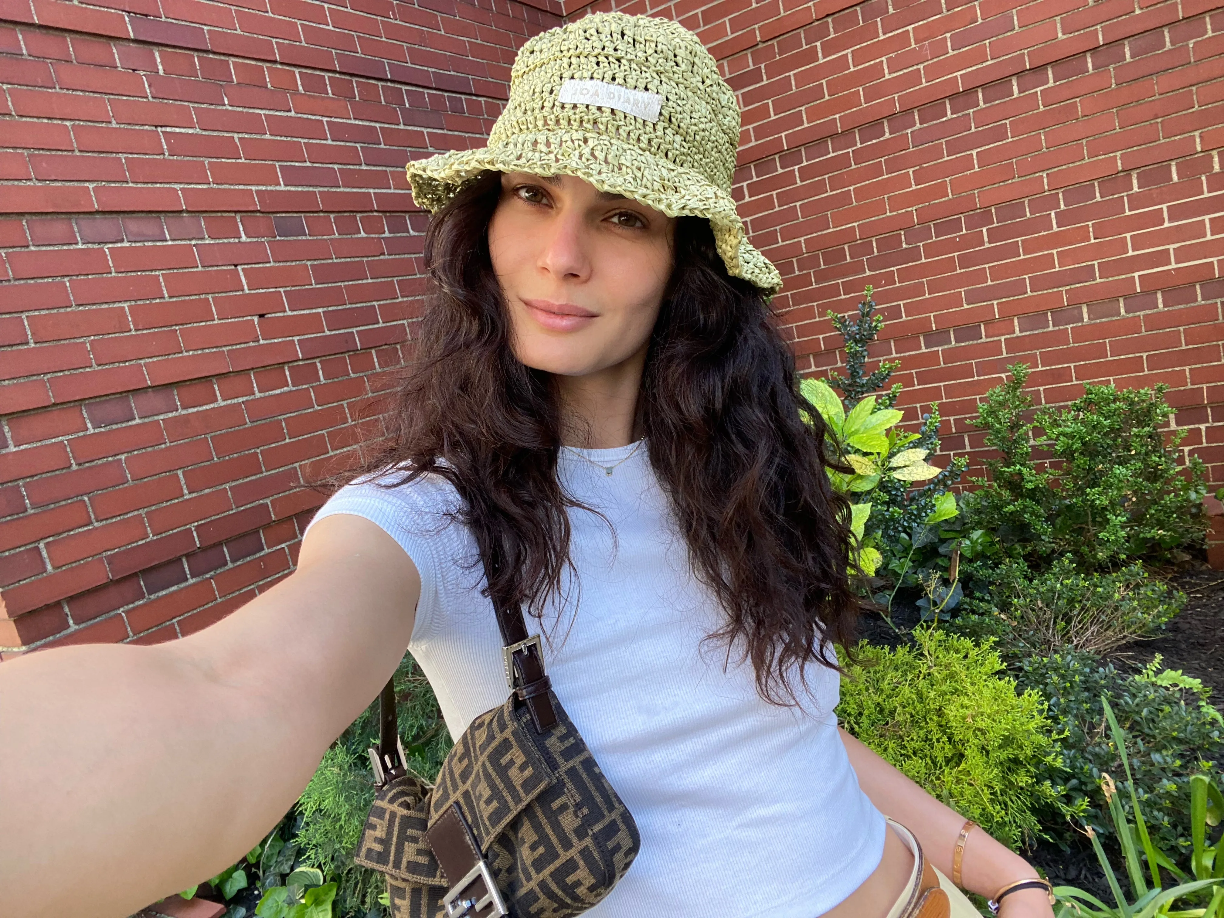 Mya Raffia Crochet Bucket Hat