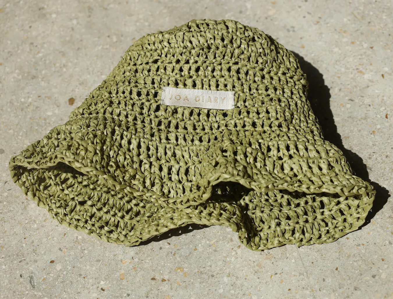 Mya Raffia Crochet Bucket Hat