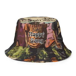 Nappy Gang Grafiti 3 Homies Reversible bucket hat