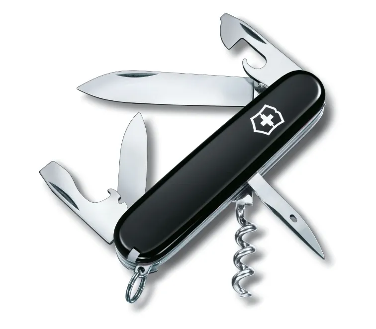 Navaja Victorinox Spartan Suiza De Bolsillo Camping, Negro