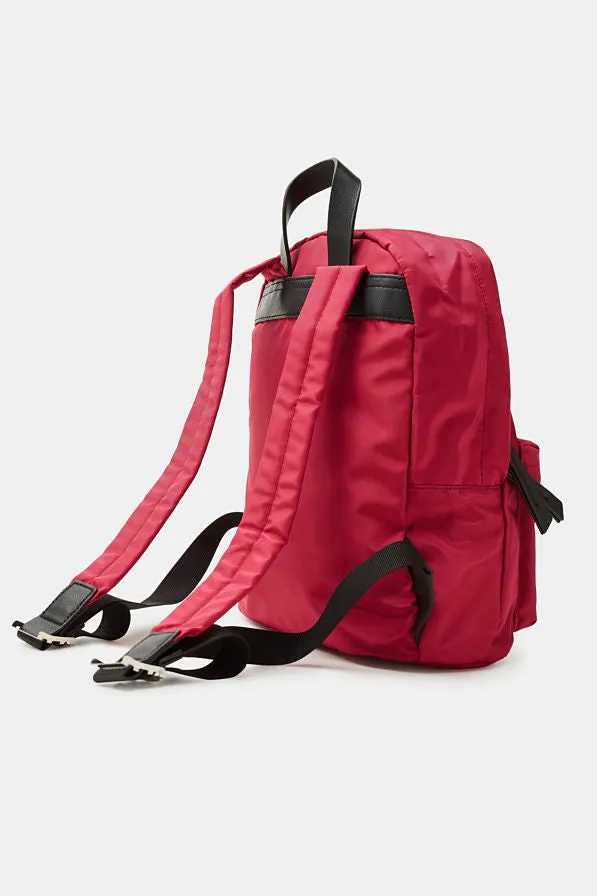 Navy Blue Small nylon rucksack / backpack