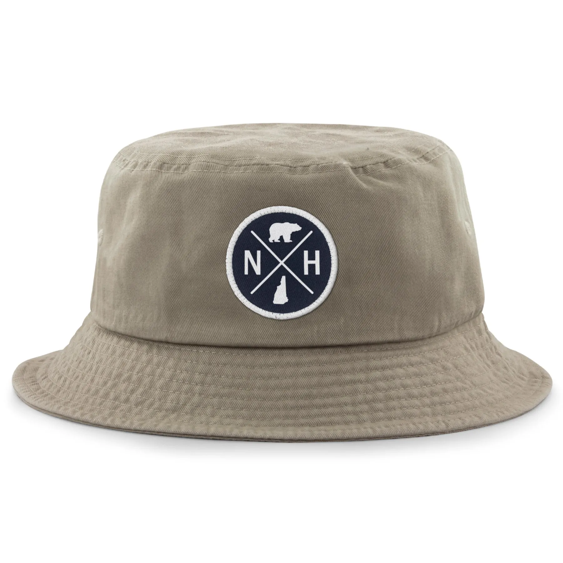 New Hampshire Circle Emblem Bucket Hat