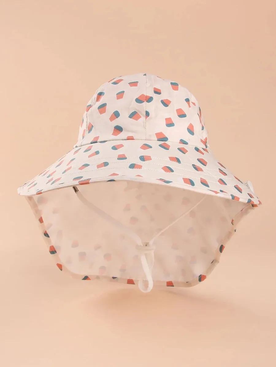 New Shein Toddler Kids Sun Protection Bucket Hat, one size!