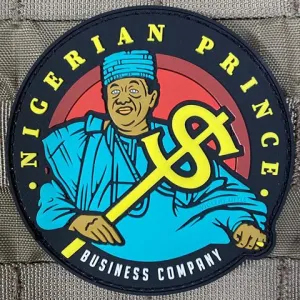 NIGERIAN PRINCE BUSINESS CO. PVC PATCH