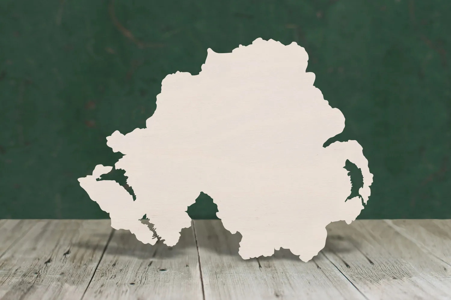 Northern Ireland wooden craft blank - plywood