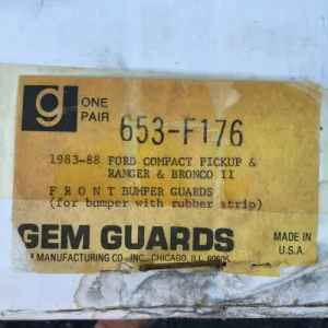 NOS Ranger/Bronco II/Explorer Bumperettes - Gem Guards