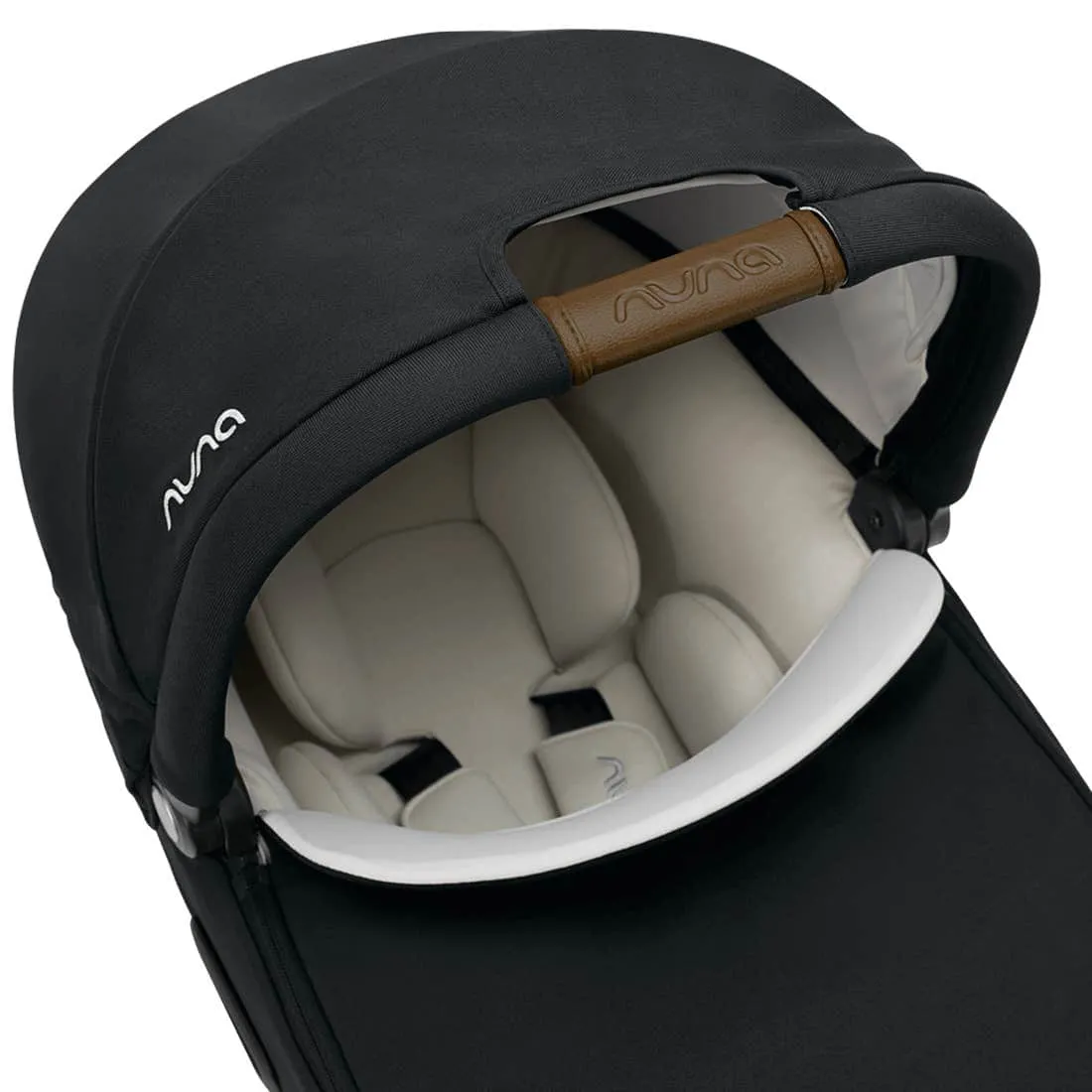 Nuna TRIV Next Stroller and Cari NEXT Car Carrycot - Caviar