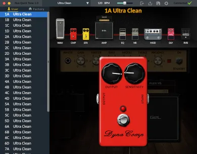 NUX MG-300 GUITAR PROCESSOR MULTIEFEKTI-ÄÄNIKORTTI