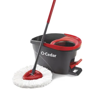 O-Cedar EasyWring RinseClean Spin Mop and Bucket System, Hands-Free System