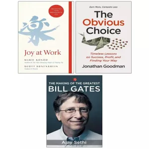Obvious Choice HB, Making Of Greatest Bill Gates, Joy at Work (HB) 3 Books Set