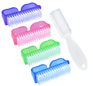 OKF New Version Nail Brush with More Practical Handle, Fingernail Brush Easy to Clean Toes and Nails Scrub(5 Pack)