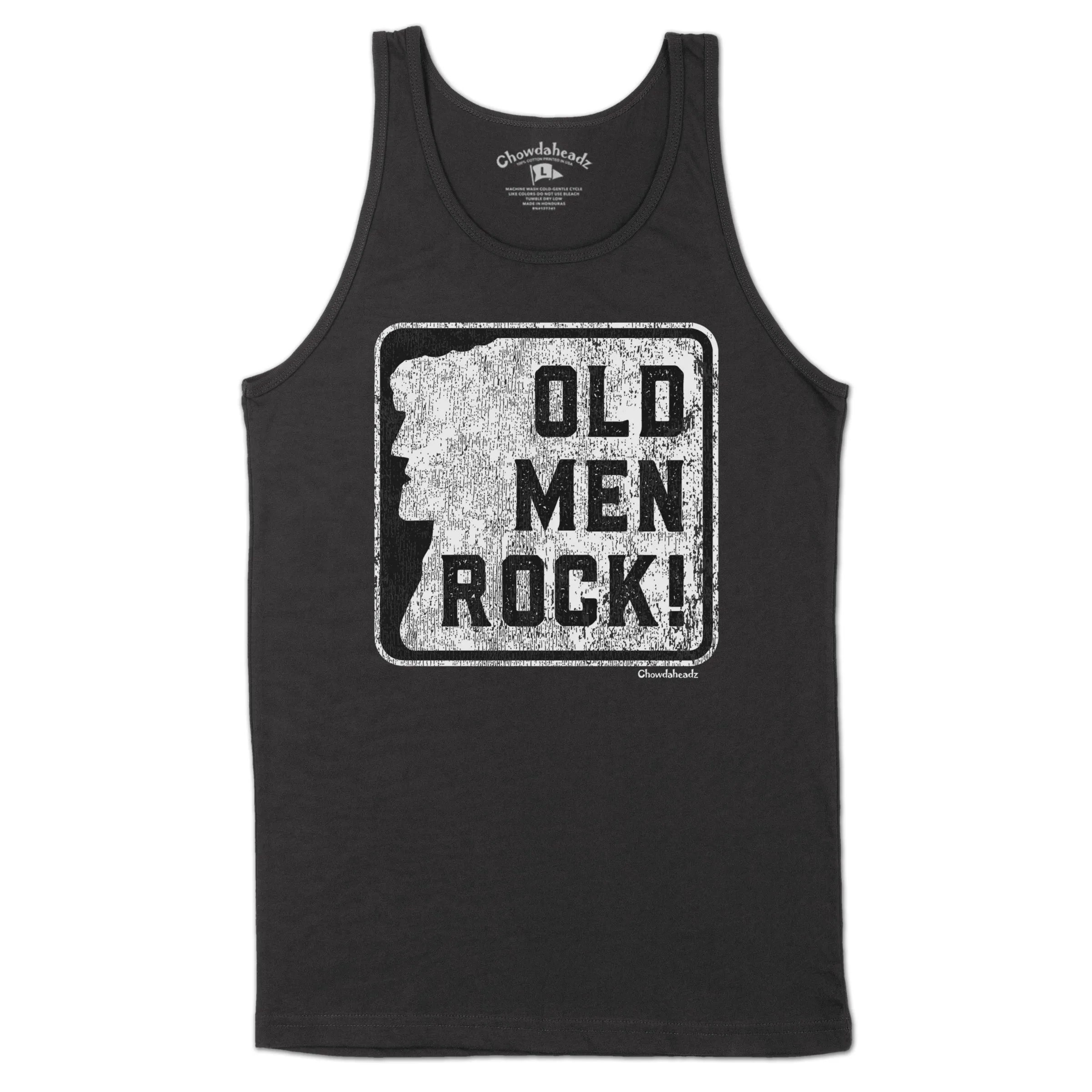 Old Men Rock Sign Men's Tank Top