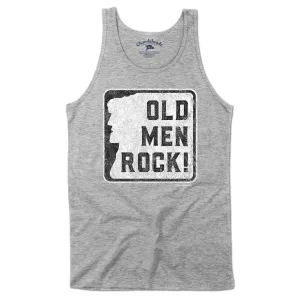 Old Men Rock Sign Men's Tank Top
