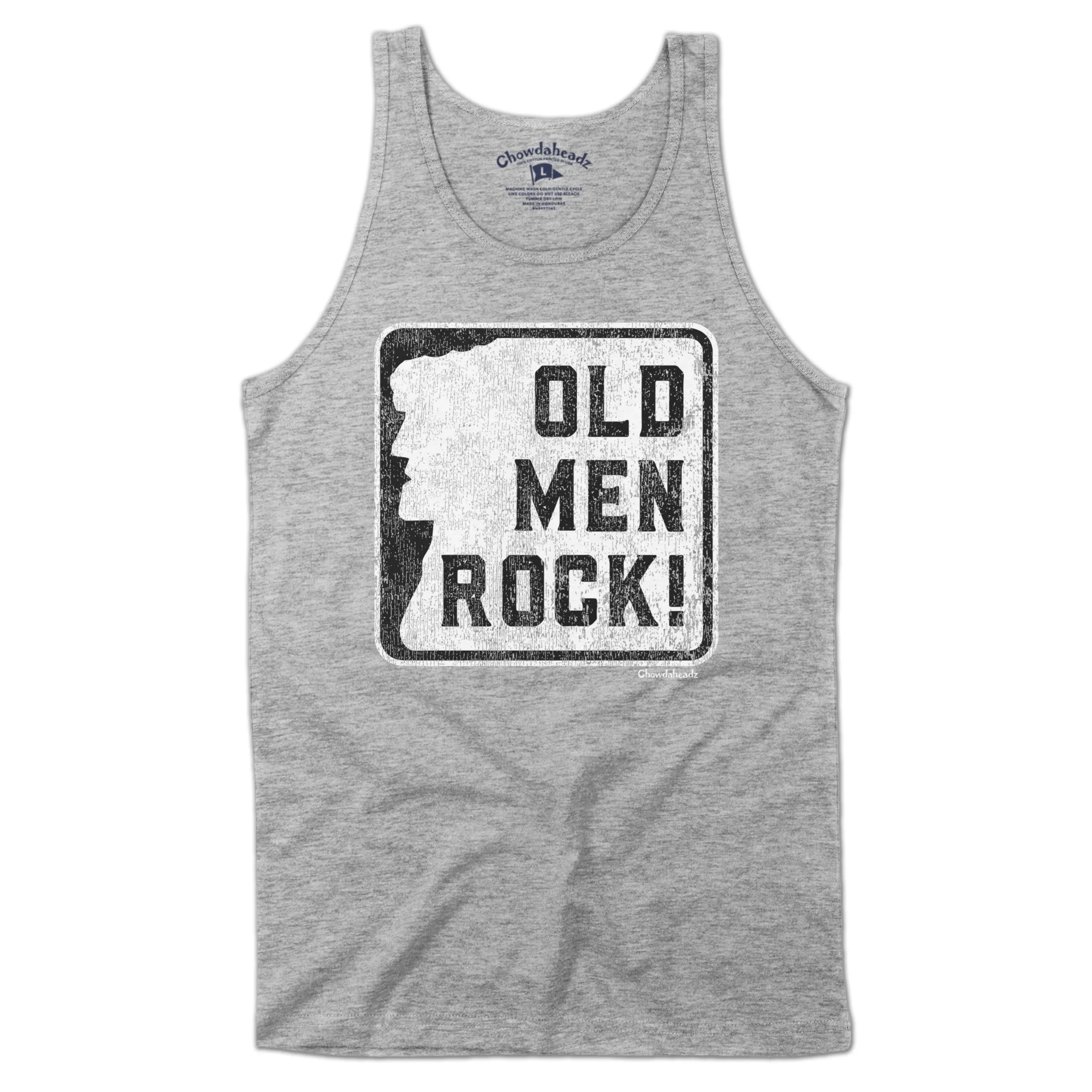 Old Men Rock Sign Men's Tank Top