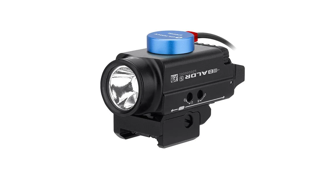 OLIGHT Pistol Flashlight BALDR S (Green Laser) 800 lm - Black