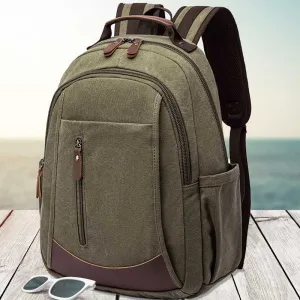Olive Hunter Canvas Rucksack